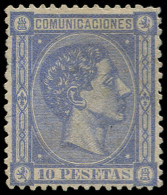 (*) ESPAGNE - Poste - 162, TB, Signé Calves: 10pt. Outremer - Sonstige & Ohne Zuordnung