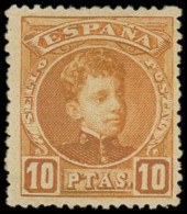 * ESPAGNE - Poste - 225, Chiffres De Contrôle Au Verso: 10p. Jaune Foncé - Unused Stamps