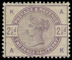 ** GRANDE BRETAGNE - Poste - 79, TB: 2½d. Violet - Unused Stamps