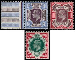 ** GRANDE BRETAGNE - Poste - 115/17, 3 Valeurs, TB: Edouard VII - Unused Stamps