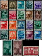 ** ITALIE - Poste - 486/503, Complet Dont 501 + 503 Signés + Certificat (Sas. 543/65) - Mint/hinged