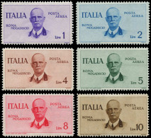 ** ITALIE - Poste Aérienne - 78/83, Complet 6 Valeurs - Sin Clasificación