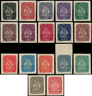 ** PORTUGAL - Poste - 628/44, Non Dentelés, Complet 17 Valeurs: Caravelle - RR - - Other & Unclassified