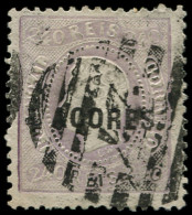 O PORTUGAL ACORES - Poste - 15, TB: 240r. Violet - Açores