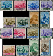 ** SAINT MARIN - Poste - 320/33, Complet 16 Valeurs: Tourisme - Unused Stamps