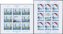 ** SERBIE & MONTENEGRO - Poste - 3033/34, 2 Feuillets De 8 Non Dentelés: Europa 2004, Les Vacances - Serbie