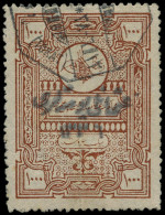 O TURQUIE ANATOLIE - Poste - 15, TB Et Rare: 1000p. Brun - 1920-21 Kleinasien
