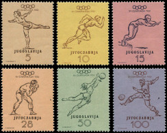 ** YOUGOSLAVIE - Poste - 611/16, Jeux Olympiques D'Helsinki 1952 - Other & Unclassified