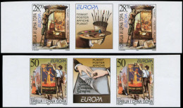 ** YOUGOSLAVIE - Poste - 2956/57, 2 Paires Non Dentelées Avec Intervalle: Europa 2003, Affiches Publicitaires - Unused Stamps