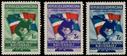 * DOMINICAINE - Poste - 300/302, Jeux Olympiques Nationaux - Dominicaine (République)