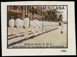 ** DOMINICAINE - Poste - 399, Non Dentelé, Bdf (tirage 200): Ecole Navale - Dominican Republic