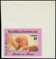 ** DOMINICAINE - Poste - 1056, Non Dentelé (tirage 200), Cdf: Journée Des Mères - Dominikanische Rep.