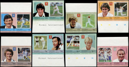 ** SAINT VINCENT UNION - Poste - 4, Série Complète Non Dentelée (tirage 75): Cricket 1984 - St.Vincent Und Die Grenadinen