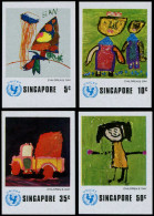 ** SINGAPOUR - Poste - 217/20, Non Dentelé (tirage 100): UNICEF, Jour De L'enfant - Singapur (1959-...)