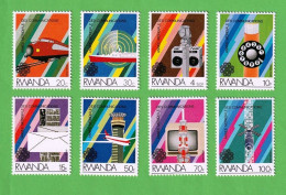 WW14041- RUANDA 1983- MNH (ANO INTERNACIONAL DAS COMUNICAÇÕES)_ CV= $8,20 (SCOTT 2017) - Neufs