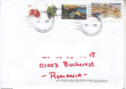 U. S. A. : Cover Circulated To ROMANIA #1015913425 - Registered Shipping! - Cartas & Documentos