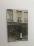 Charleroi   CARTE PHOTO   Chaussures  A Jonchmans  - Bournons   Rue De Marcinelle - Charleroi