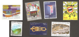 Grecia Used 7 Stamps - Oblitérés