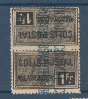 ALGERIE  COLIS POSTAUX N° 14 TETE-BECHE NEUF** TTB - Parcel Post