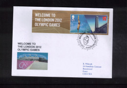 Great Britain 2012 Olympic Games London  Welcome To Olympic Games Interesting Letter - Eté 2012: Londres