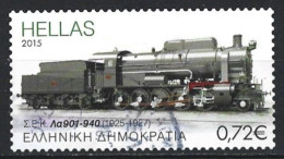 Greece 2015. Scott #2675 (U) Locomotive Of Greek Railways, Austrian La901-940, 1925-27 - Gebruikt