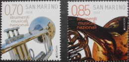 San Marino     Europa   Cept    Musikinstrumente     2014 ** - 2014