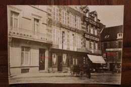 Photo 1890's Pharmacie Epicerie Felix Potin La Ferté Macé France Tirage Albuminé Albumen Print Vintage Tacot - Places