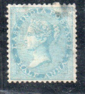 INDIA INDE 1865 1867 QUEEN VICTORIA 1/2a MH - 1858-79 Compagnia Delle Indie E Regno Della Regina