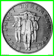 GERMANY DDR-ÑO 1986  MONEDA DE 10.00-DM KM- 102 ( 100TH ANNIVERSARY - BIRTH OF ERNST THALMANN, COMMUNIST POLITITION ) - 10 Mark