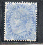 INDIA INDE 1892 VARIETY COLOR QUEEN VICTORIA 2a6p MH - 1882-1901 Keizerrijk