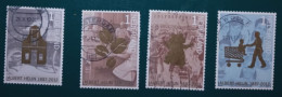 2012 Michel-Nr. 2949-2952 Gestempelt - Used Stamps