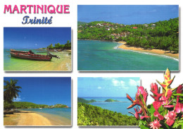 MARTINIQUE, TRINITE, MULTIPLE VIEWS, BOAT, BEACH, PANORAMA, FRANCE - La Trinite