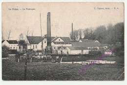 CPA La Hulpe - La Fabrique - Circulée - Divisée - Edit. L. Lagaert Bruxelles N°8 - 1907 - La Hulpe