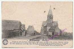 CPA Herseaux Ballon - Circulée - Divisée - E. Desaix, éditeur Bruxelles - Collection Devoghelaere, Herseaux - 1919 - Mouscron - Moeskroen
