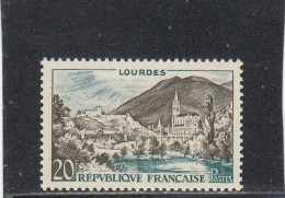 France - Année 1958 -  Neuf** - N°YT 1150** - Lourdes - Ongebruikt