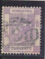 Hong Kong Colonie Britannique N° 31 CC Oblitéré - Gebraucht