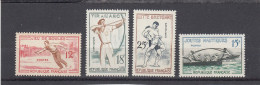 France - Année 1958 -  Neuf** - N°YT 1161/64** - Jeux Traditionnels - Nuovi