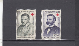 France - Année 1958 -  Neuf** - N°YT 1187/88** - Au Profit De La Croix Rouge - Nuovi