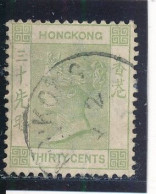 Hong Kong Colonie Britannique N° 44 CA Oblitéré - Used Stamps