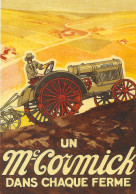 CPSM - Mc CORMICK "dans Chaque Ferme "TRACTEURS Tracteur Matériel Agricole N° 20 éditions Centenaire . - Tractores