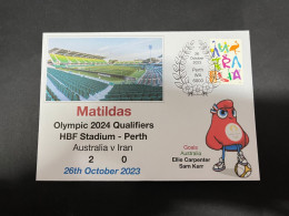 28-10-2023 (5 U 32) Australia (2) V Iran (0) - Matildas Olympic 2024 Qualifiers (match 1) 26-10-2023 In Perth - Estate 2024 : Parigi