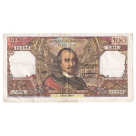 France, 100 Francs, Corneille, 1975, T.886, TTB, Fayette:65.50, KM:149e - 100 F 1964-1979 ''Corneille''