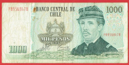 Chili - Billet De 1000 Pesos - Ignacio Carrera Pinto - 1997 - P154f - Chile