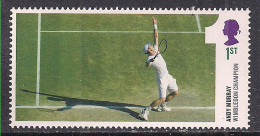 GB 2013 QE2 1st Andy Murray Wimbledon Serving Ex M/S 3511 Umm ( B680 ) - Unused Stamps