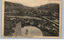 6552 BAD MÜNSTER Am Stein, Blick Von Der Ebernburg - Bad Muenster A. Stein - Ebernburg