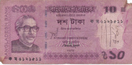 Bangladesh - Billet De 10 Taka - Mujibur Rahman - 2015 - P54a - Bangladesh