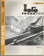 Revue Des Modélistes Et Amateurs De Chemins De Fer, LOCO Revue, N° 339, Mai 1973, 52 Pages, Frais Fr 4.00 E - Eisenbahnen & Bahnwesen