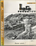 Revue Des Modélistes Et Amateurs De Chemins De Fer, LOCO Revue, N° 335, Janvier 1973, 58 Pages, Frais Fr 4.00 E - Trenes