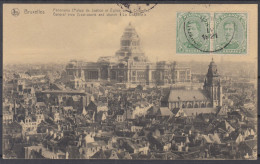 Action !! SALE !! 50 % OFF !! ⁕ BRUXELLES Belgium 1921 Panorama  ⁕ Used Postcard - Viste Panoramiche, Panorama