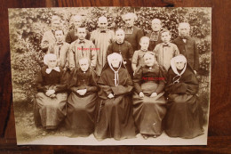 Photo 1900's Famille Duval Et Guérin Abbé Nonne Religieuse France Tirage Albuminé Albumen Print Vintage Animée Religion - Identifizierten Personen